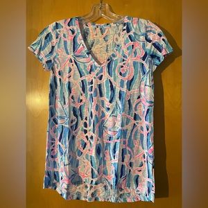 Lilly Pulitzer V-Neck T-shirt - XXS